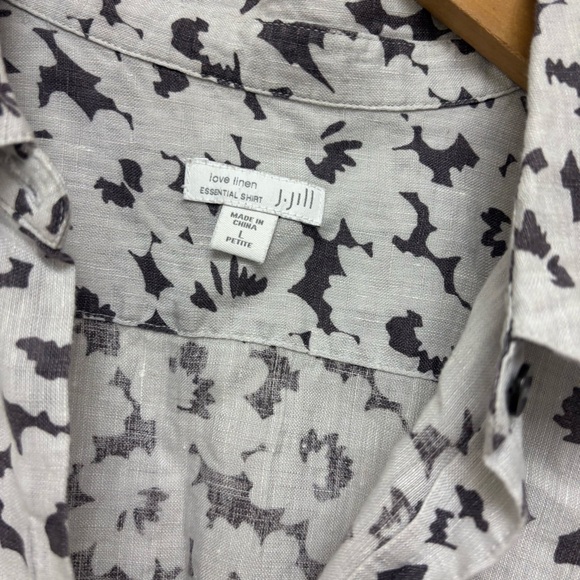 J. Jill Love Linen Essential Shirt - Picture 9 of 13